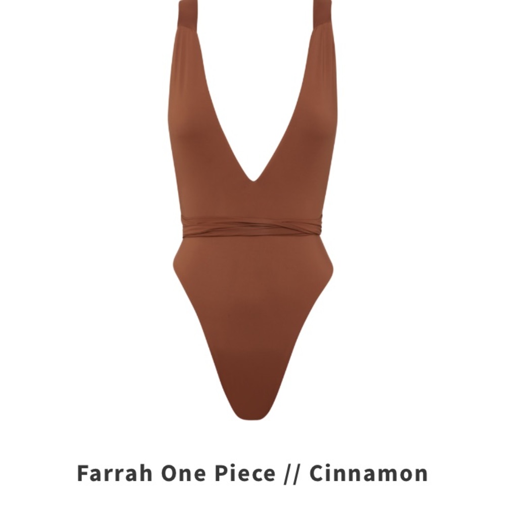Myra swim nude one piece